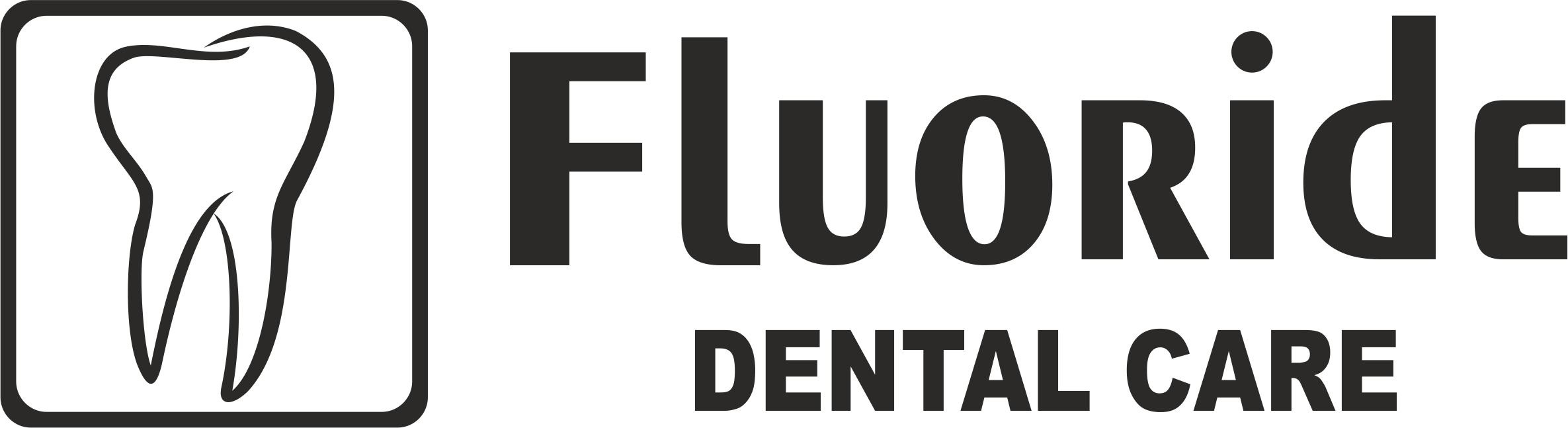 Fluoride Dental Care Logo